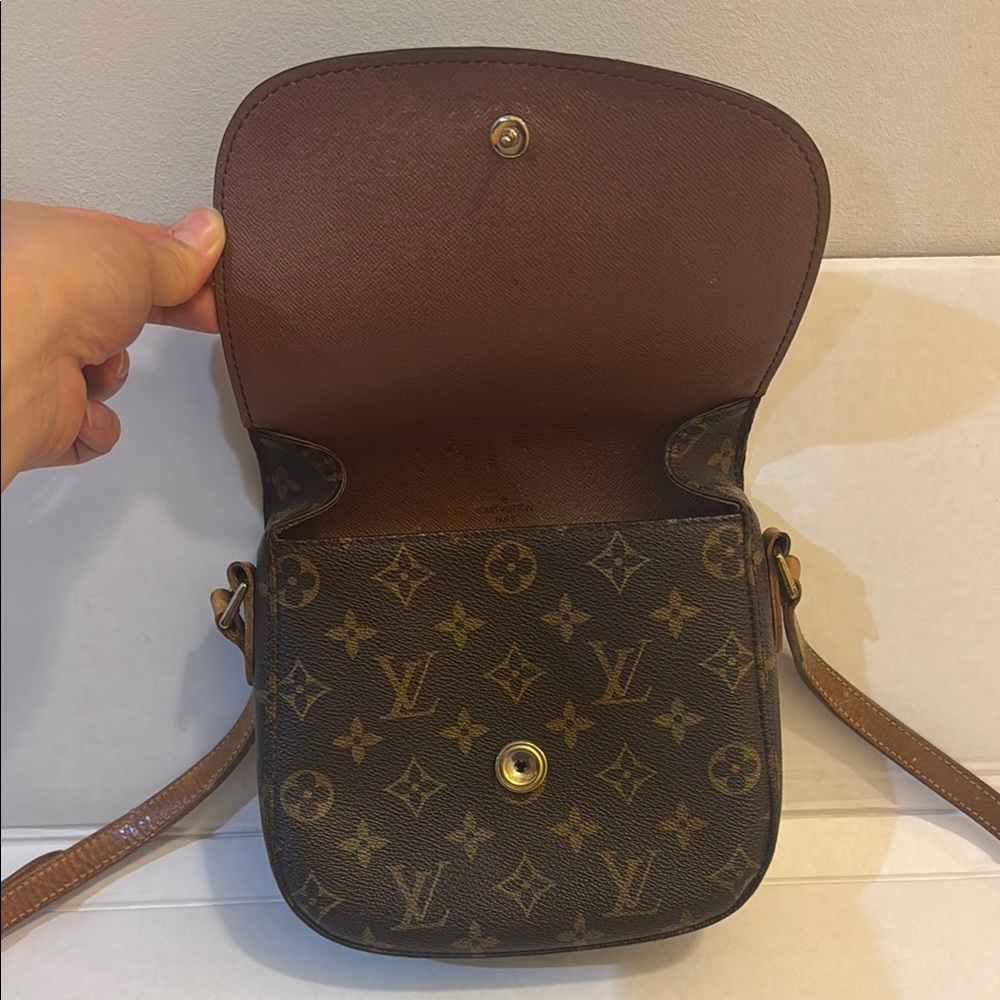 Louis Vuitton Saint Cloud PM Crossbody Bag in Monogram Coated Canvas - Picture 4 of 16